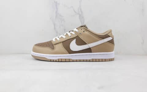 耐克Nike SB Dunk low纯原版本低帮SB DUNK棕色板鞋原档案数据开发 货号：DJ6188-200