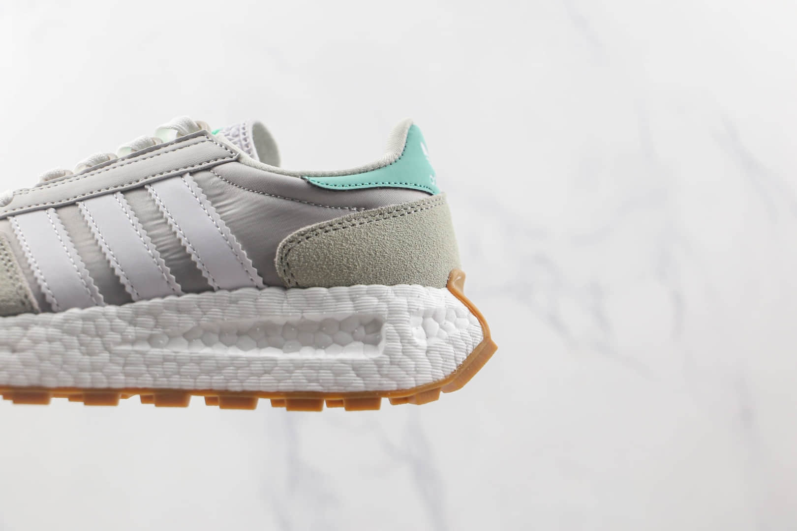阿迪达斯Adidas RETROPY E5纯原版本三叶草厚底爆米花跑鞋原楦头纸板打造 货号：GW8258