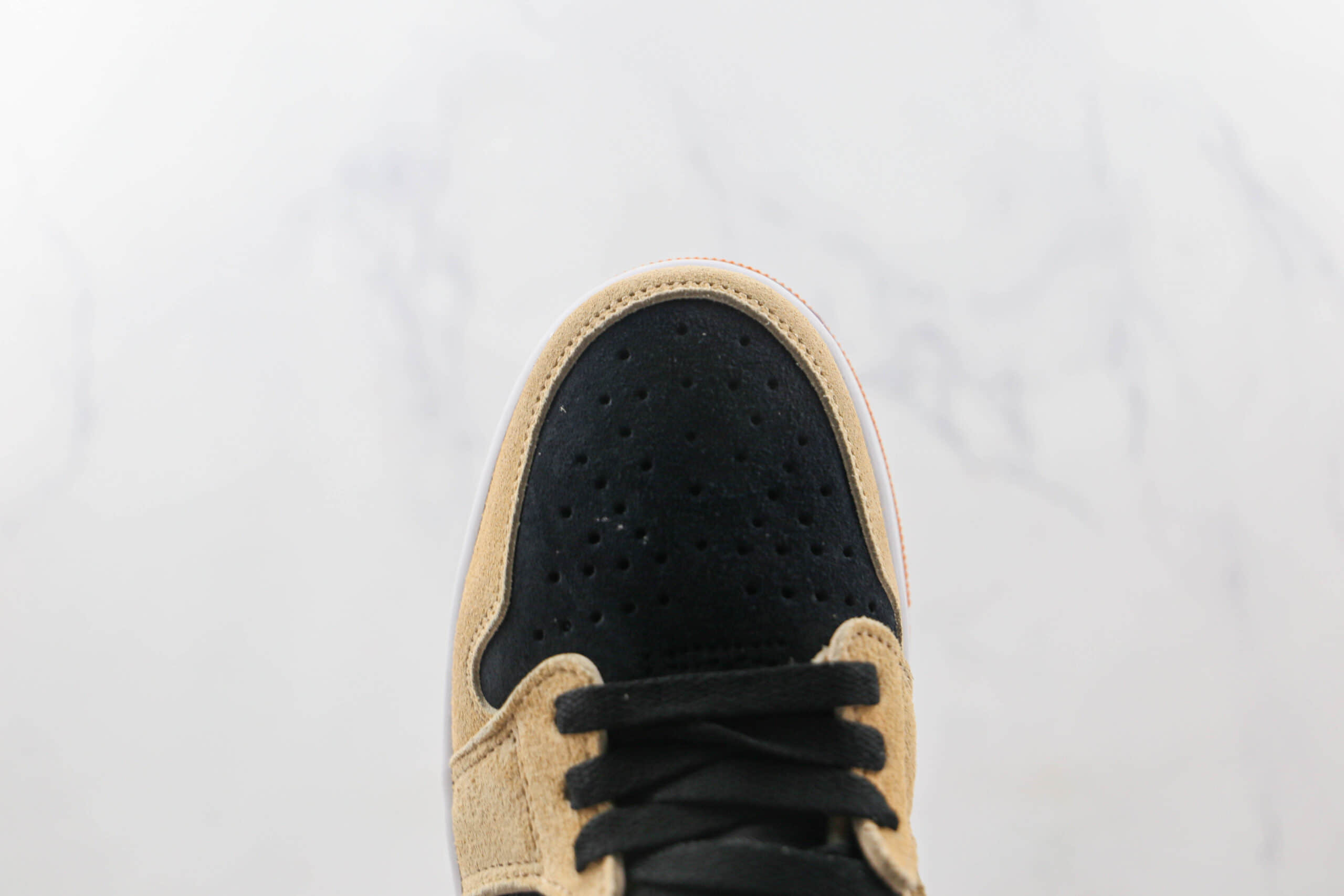 乔丹Air Jordan 1 Zoom CMFT Corduroy纯原版本中帮AJ1南瓜橙色板鞋原鞋开模一比一打造 货号：CT0978-200