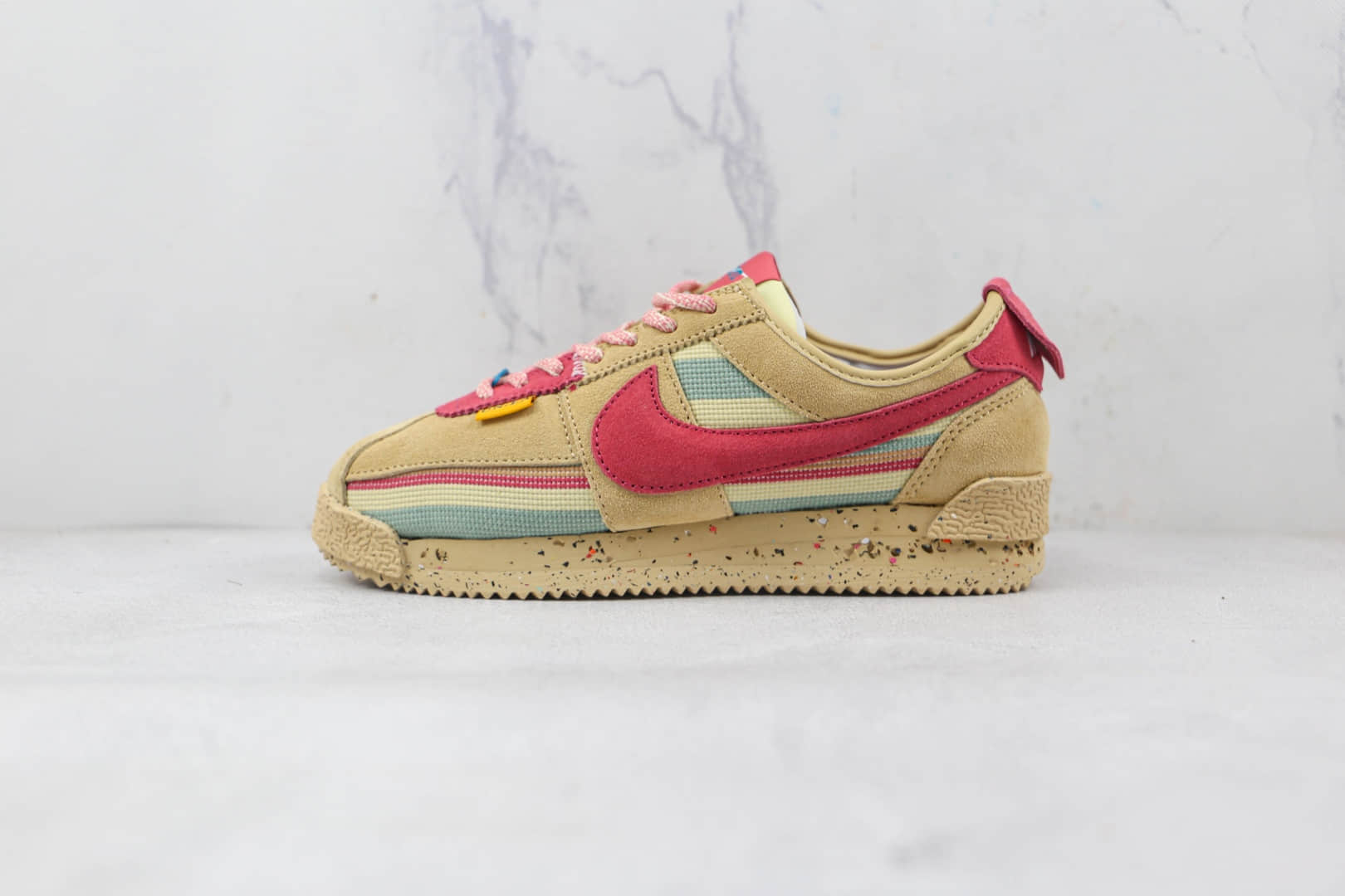 耐克Nike Cortez x Union LA联名款纯原版本阿甘鞋跑鞋原楦头纸板打造 货号：DR1413-200