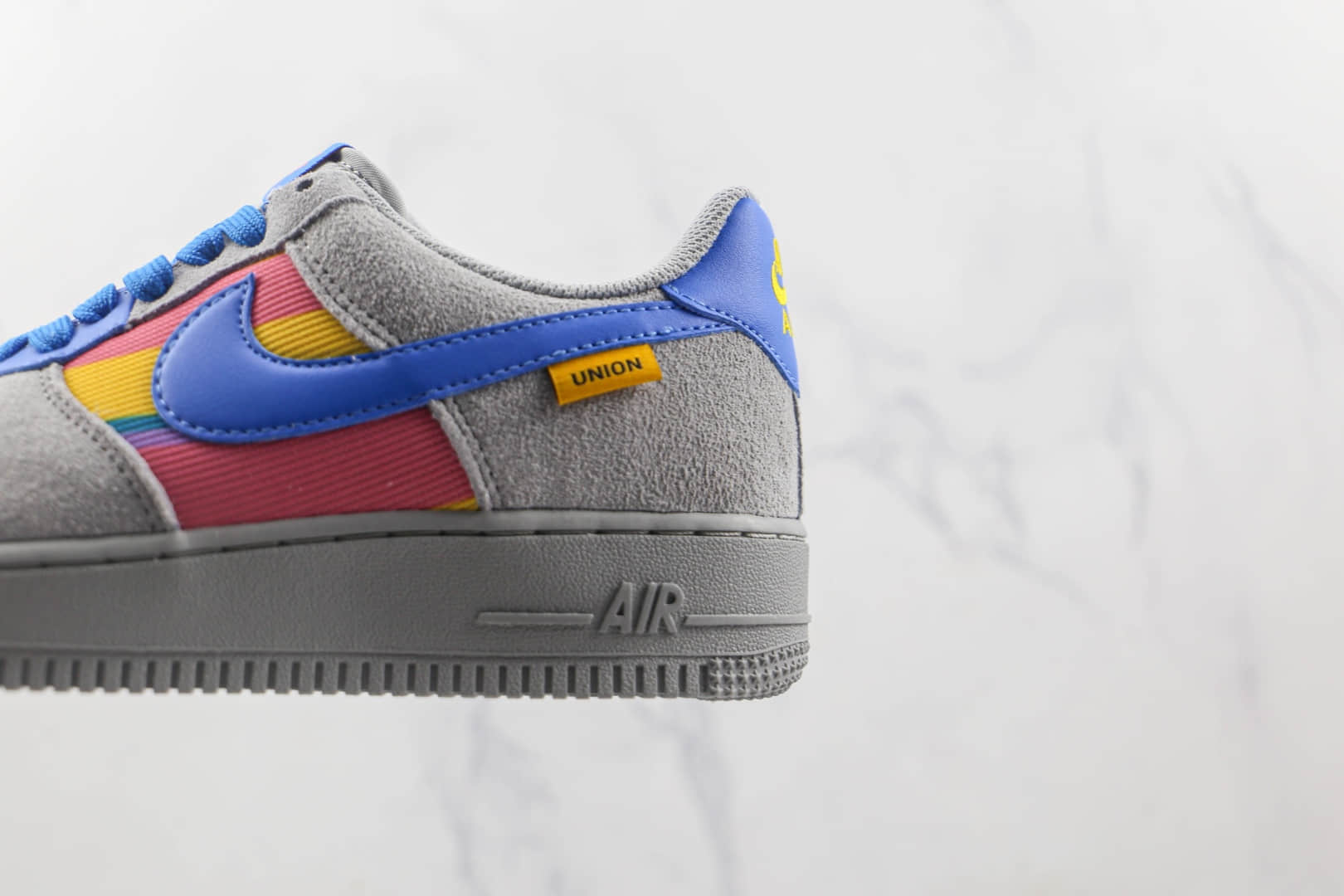 耐克Nike Air Force 1 07 Low纯原版本低帮空军一号灰蓝色板鞋内置气垫 货号：DR1314-002