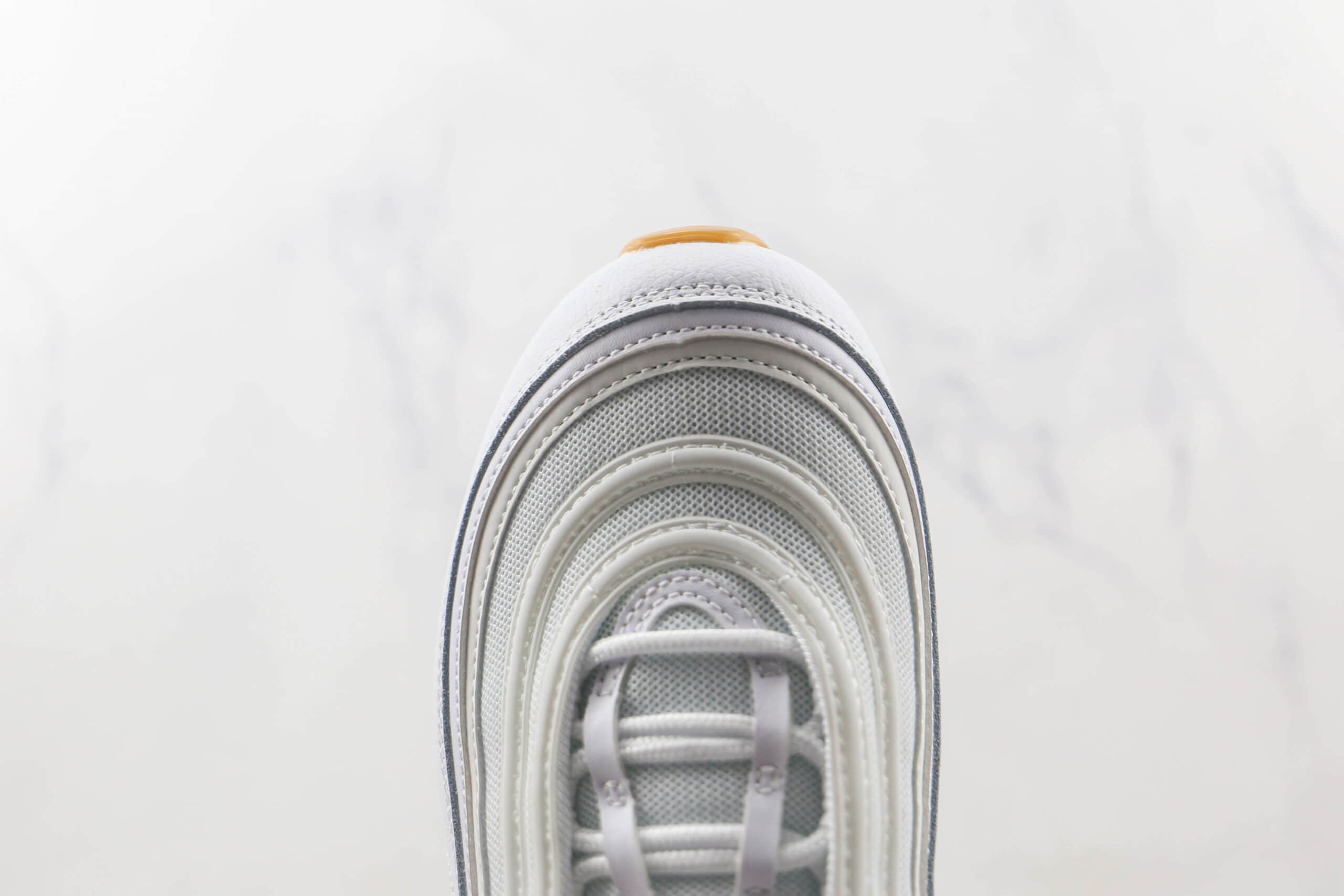 耐克NIKE Air Max 97纯原版本白生胶底Max97气垫鞋原楦头纸板打造 货号：DJ2740-100