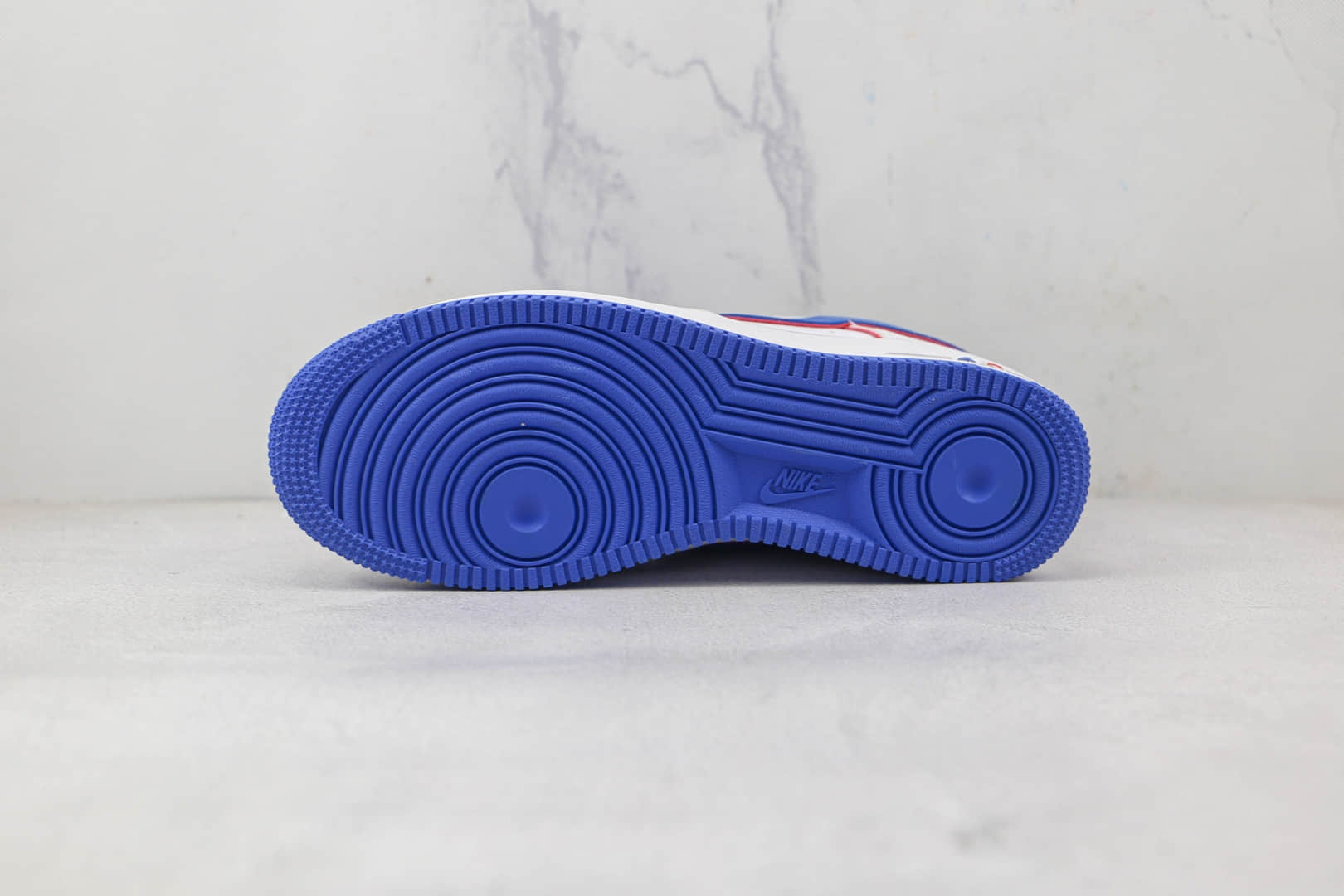 耐克Nike Air Force 1’07 Low百事可乐联名款纯原版本低帮空军一号白蓝红色板鞋内置气垫 货号：BS8856-113