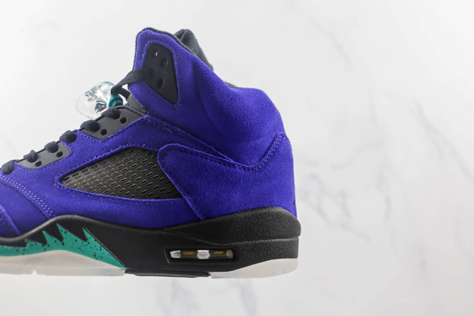 乔丹Air Jordan 5 Alternate Grape纯原版本高帮AJ5紫葡萄配色篮球鞋原楦头纸板打造 货号：136027-500