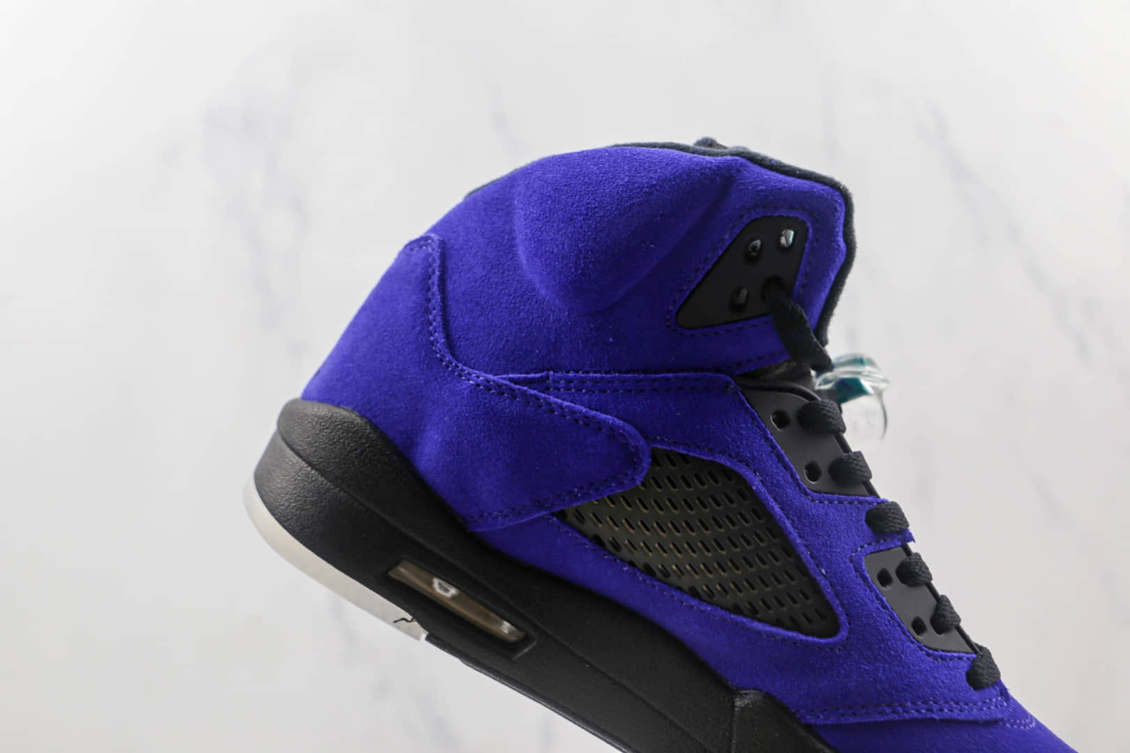 乔丹Air Jordan 5 Alternate Grape纯原版本高帮AJ5紫葡萄配色篮球鞋原楦头纸板打造 货号：136027-500