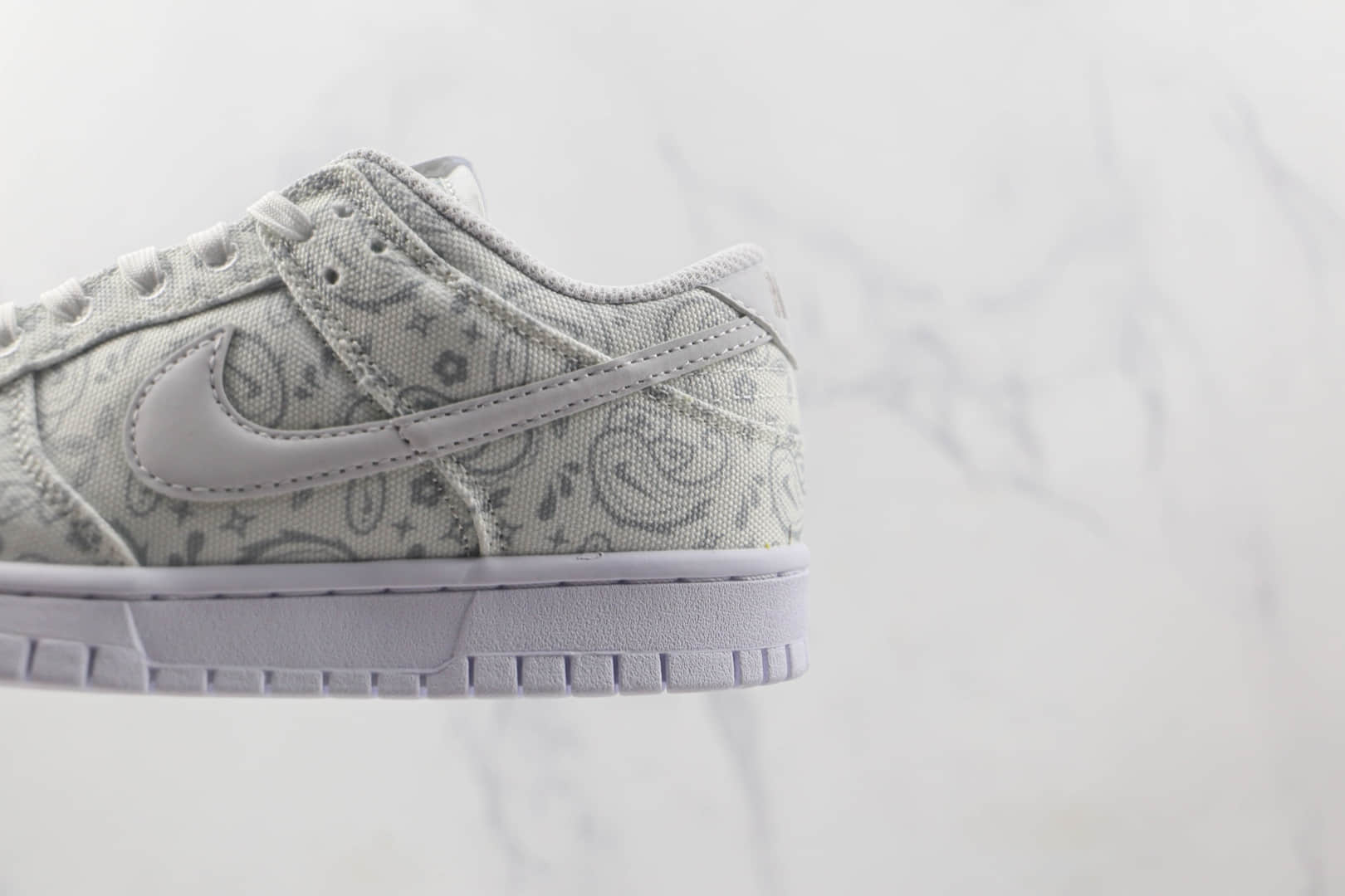 耐克Nike Dunk Low White Paisley纯原版本低帮DUNK白色腰果花帆布板鞋原楦头纸板打造 货号：DJ9955-100