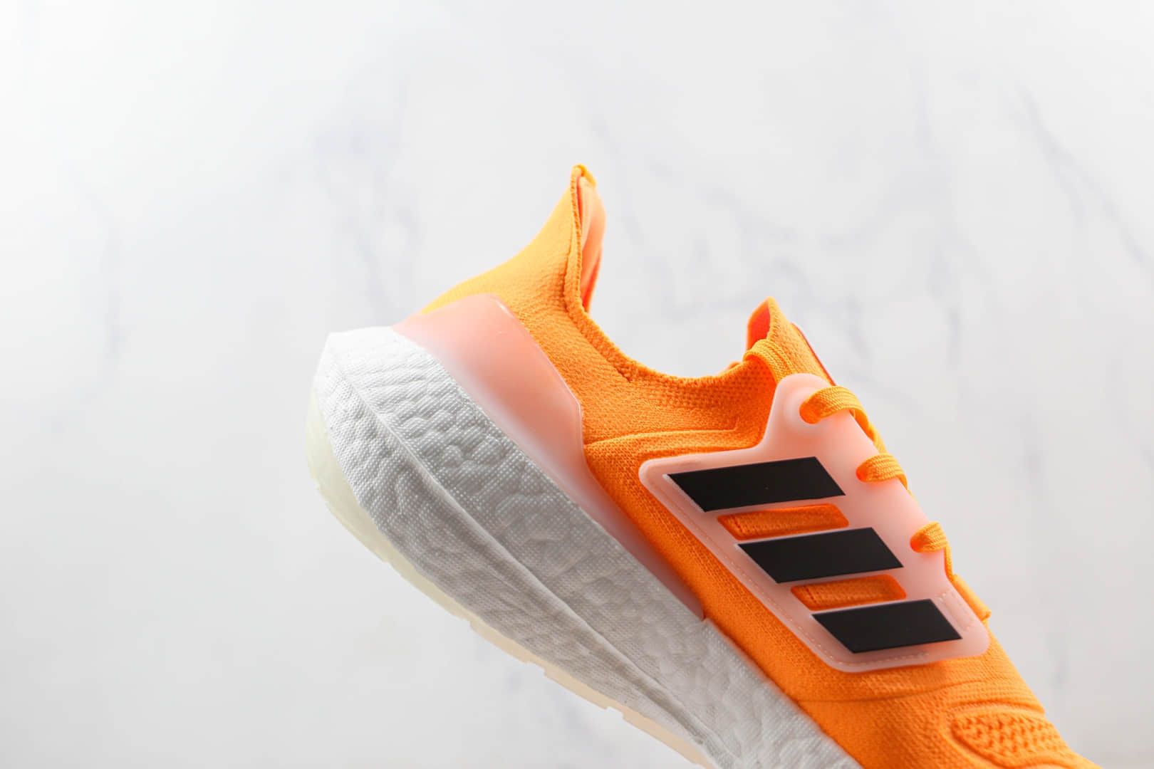 阿迪达斯Adidas ultra Boost21纯原版本橙色UB7.0爆米花跑鞋原楦头纸板打造 货号：HR1029