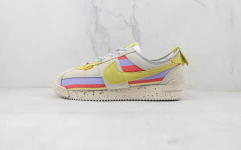 耐克Nike Cortez x Union联名款纯原版本50周年阿甘慢跑鞋原档案数据开发 货号：DR1413-100