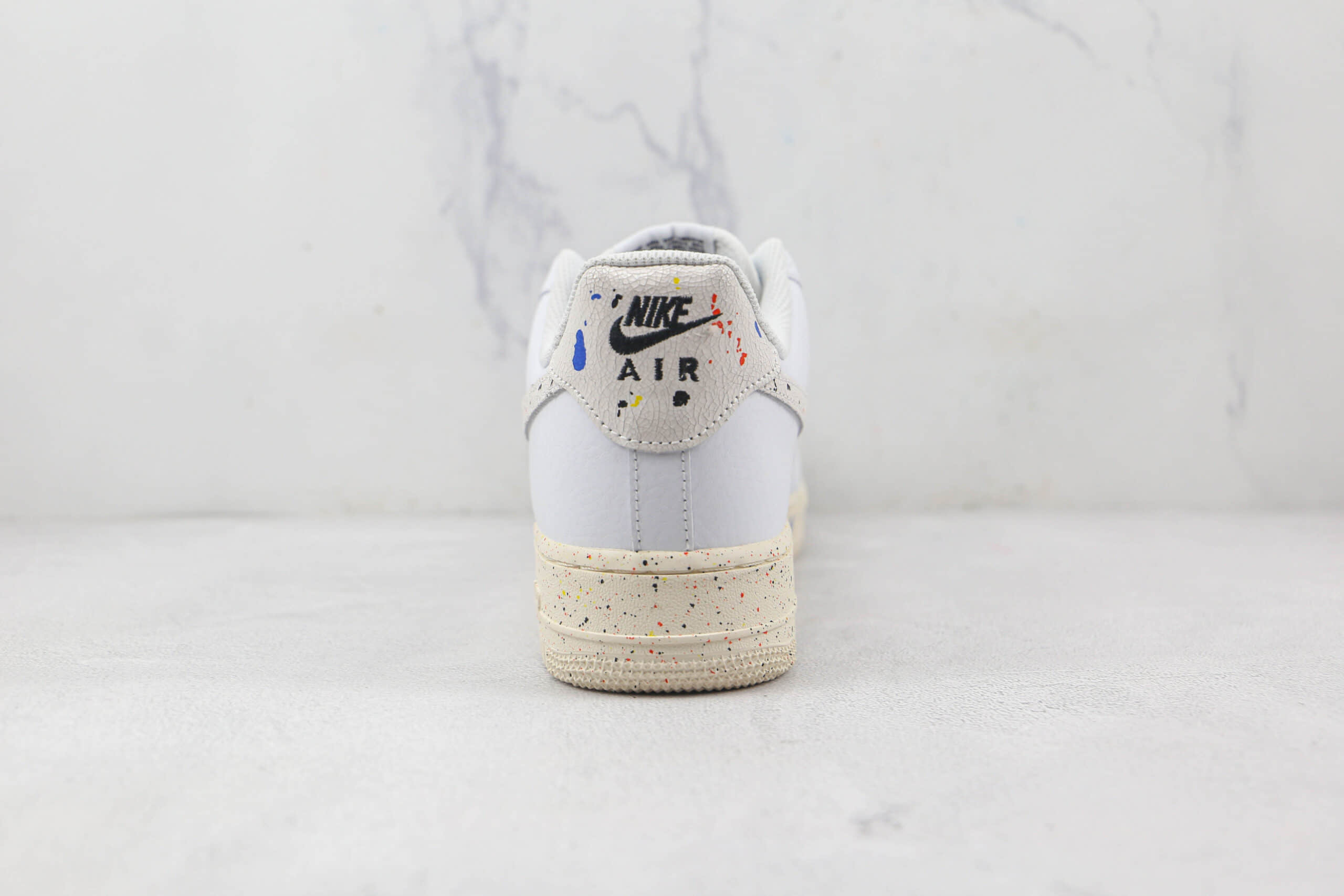 耐克Nike Air Force 1’07 Low纯原版本低帮空军一号彩虹斑点配色板鞋内置气垫 货号：CZ0330-100