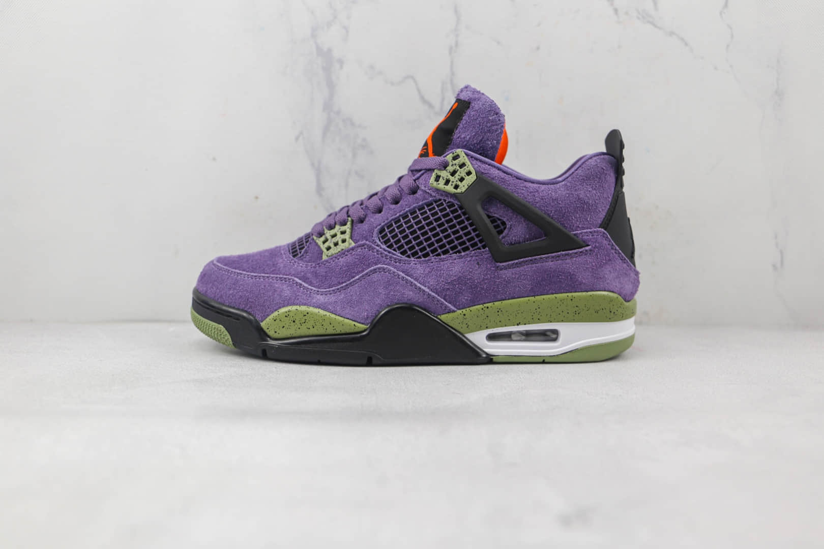 乔丹Air Jordan 4 Retro Canyon Purple纯原版本紫色AJ4篮球鞋原档案数据开发 货号：AQ9129-500