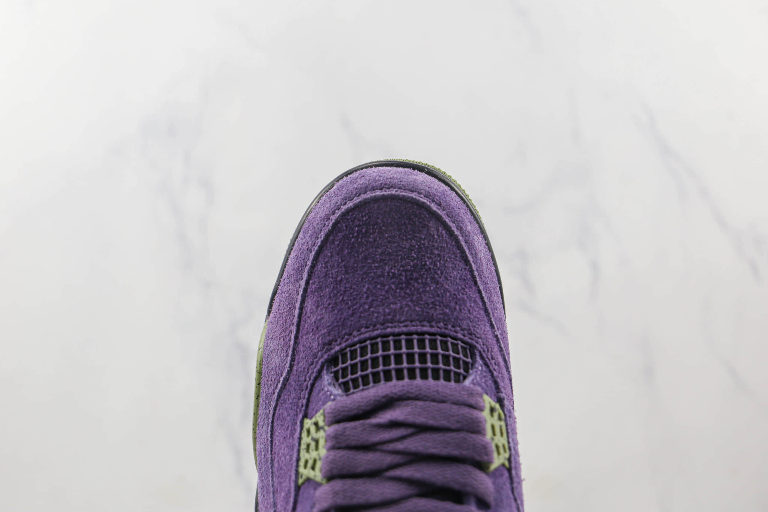 乔丹Air Jordan 4 Retro Canyon Purple纯原版本紫色AJ4篮球鞋原档案数据开发 货号：AQ9129-500