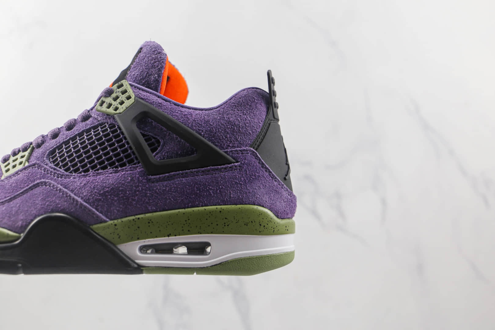 乔丹Air Jordan 4 Retro Canyon Purple纯原版本紫色AJ4篮球鞋原档案数据开发 货号：AQ9129-500