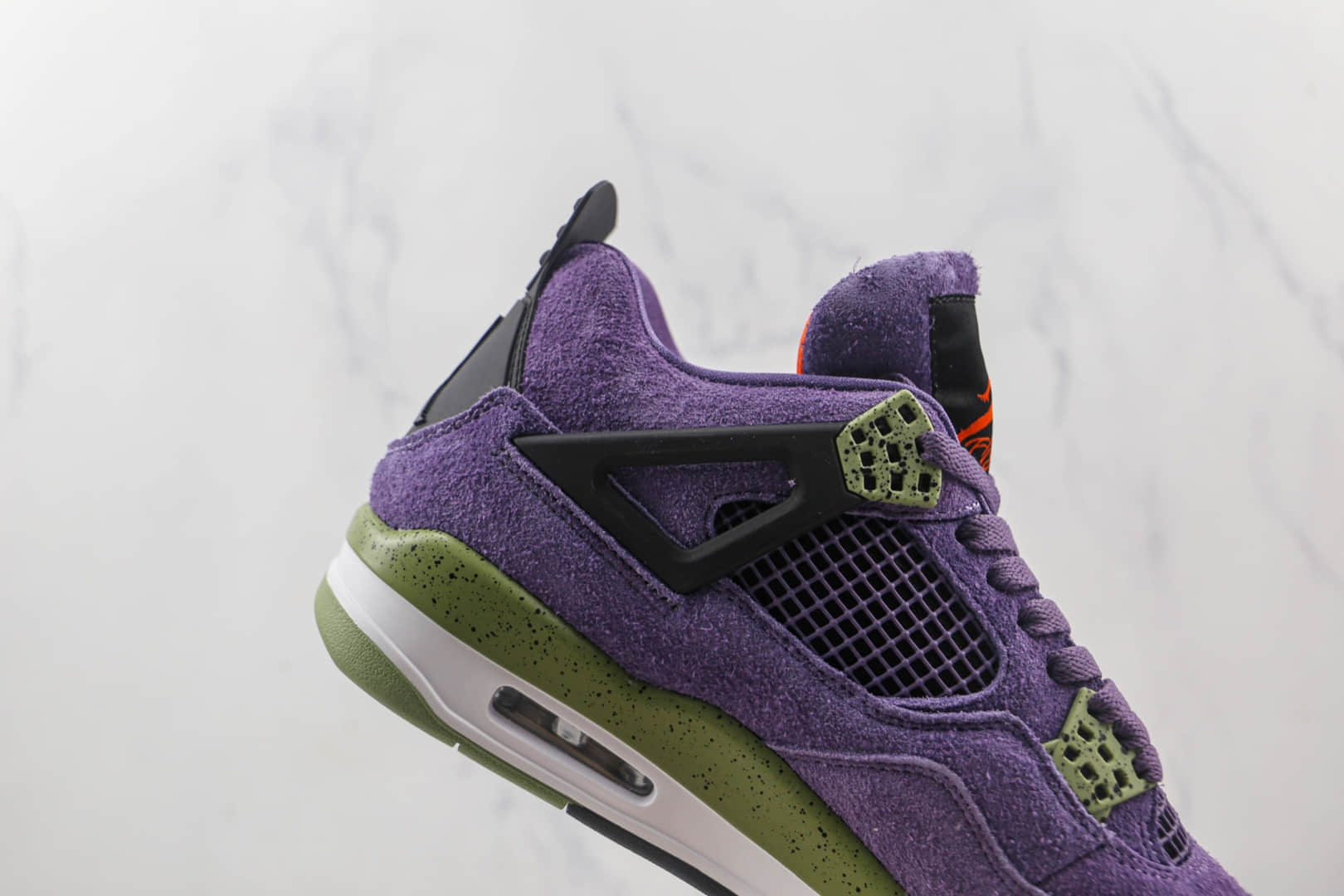 乔丹Air Jordan 4 Retro Canyon Purple纯原版本紫色AJ4篮球鞋原档案数据开发 货号：AQ9129-500