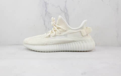 阿迪达斯Adidas Yeezy Boost 350v2纯原版本白色镂空配色爆米花跑鞋原鞋开模一比一打造 货号：HQ6316