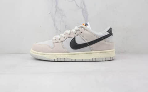 耐克Nike Dunk Low纯原版本白灰黑勾低帮SB DUNK板鞋原档案数据开发 货号：DO9776-001