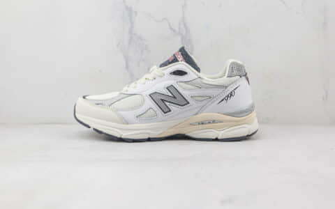 新百伦New Balance 990V3纯原版本复古慢跑鞋NB990V3老爹鞋原楦头纸板打造 货号：M990AL3