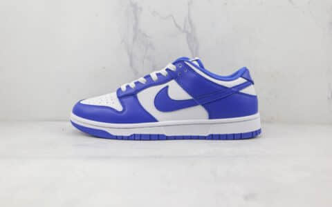 耐克Nike Dunk Low Racer Blue纯原版本低帮DUNK赛车蓝配色板鞋原档案数据开发 货号：DV7067-400