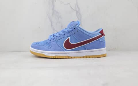 耐克Nike SB Dunk Low Phillies纯原版本泡泡糖配色低帮SB DUNK板鞋内置气垫天花板DUNK 货号：DQ4040-400