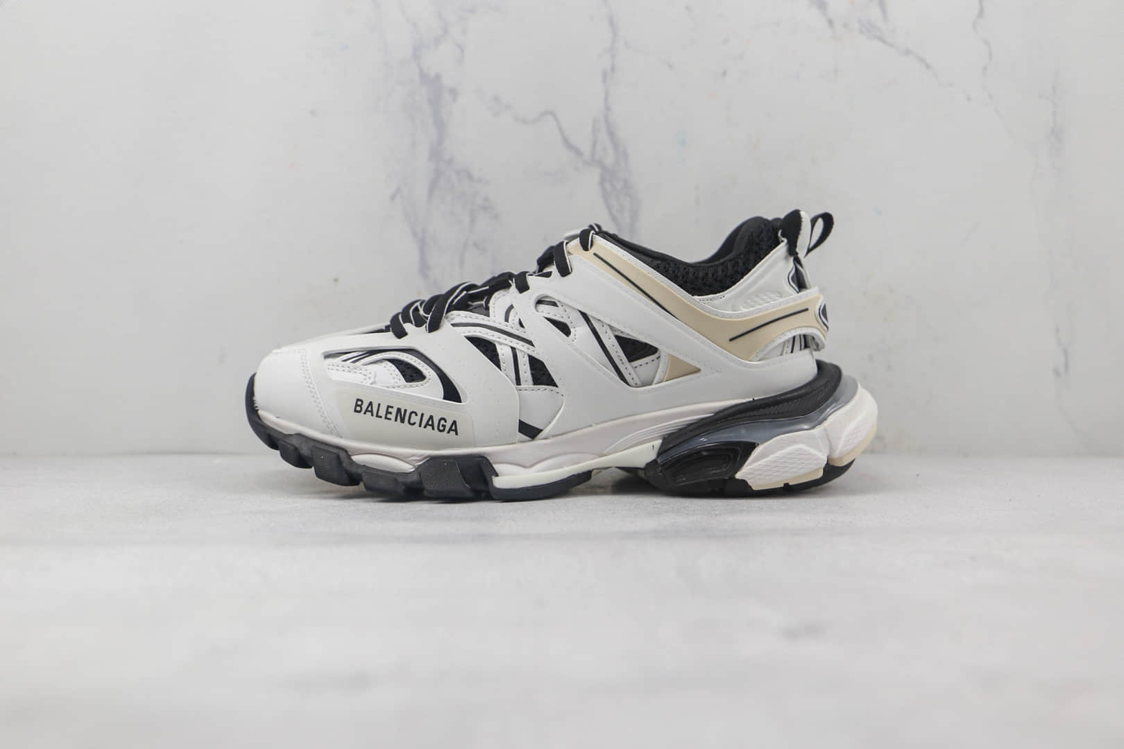 巴黎世家BALENCIAGA Track Mule Clear Sole Sneakers 3.0纯原版本三代户外复古老爹鞋原鞋开模一比一打造