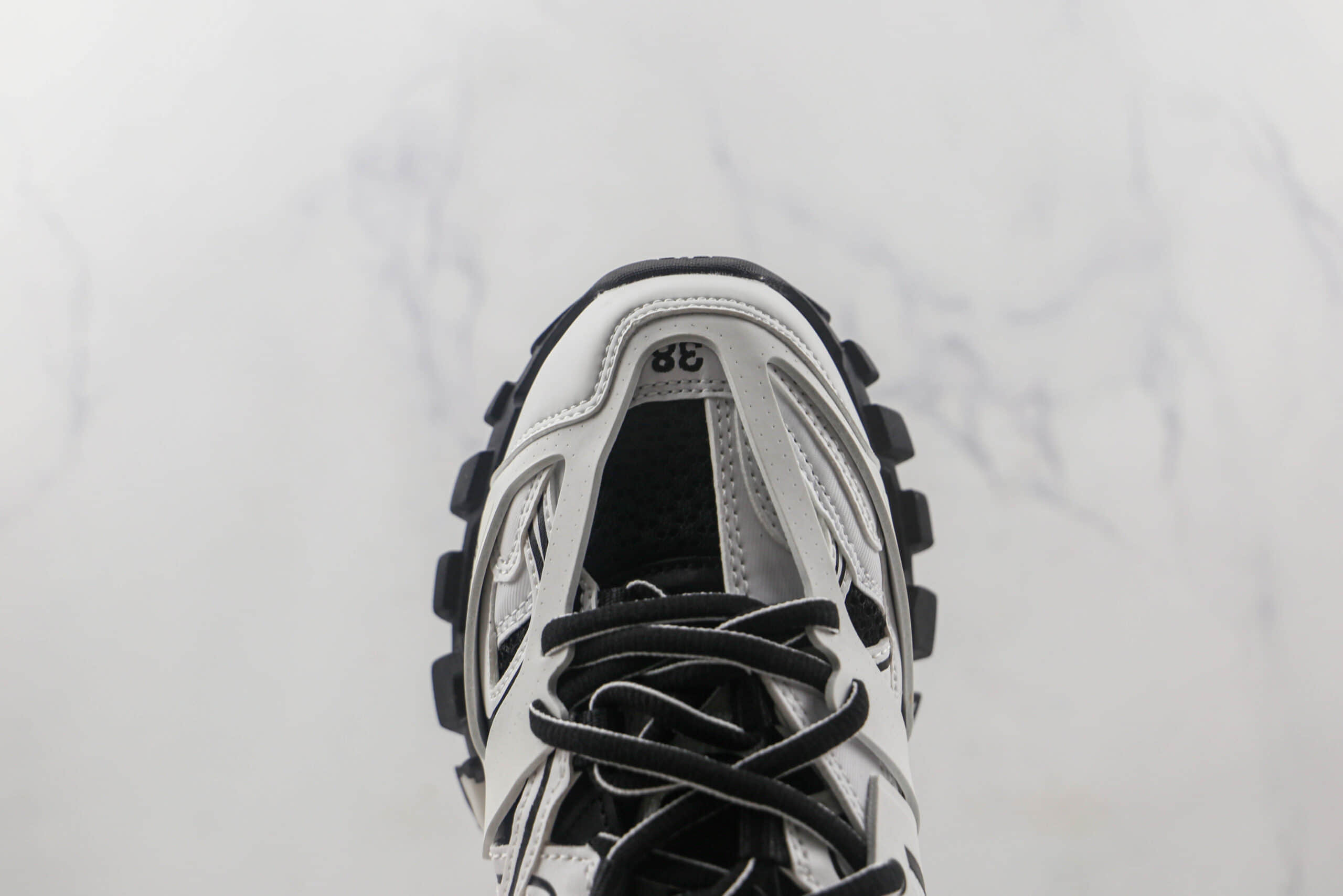 巴黎世家BALENCIAGA Track Mule Clear Sole Sneakers 3.0纯原版本三代户外复古老爹鞋原鞋开模一比一打造