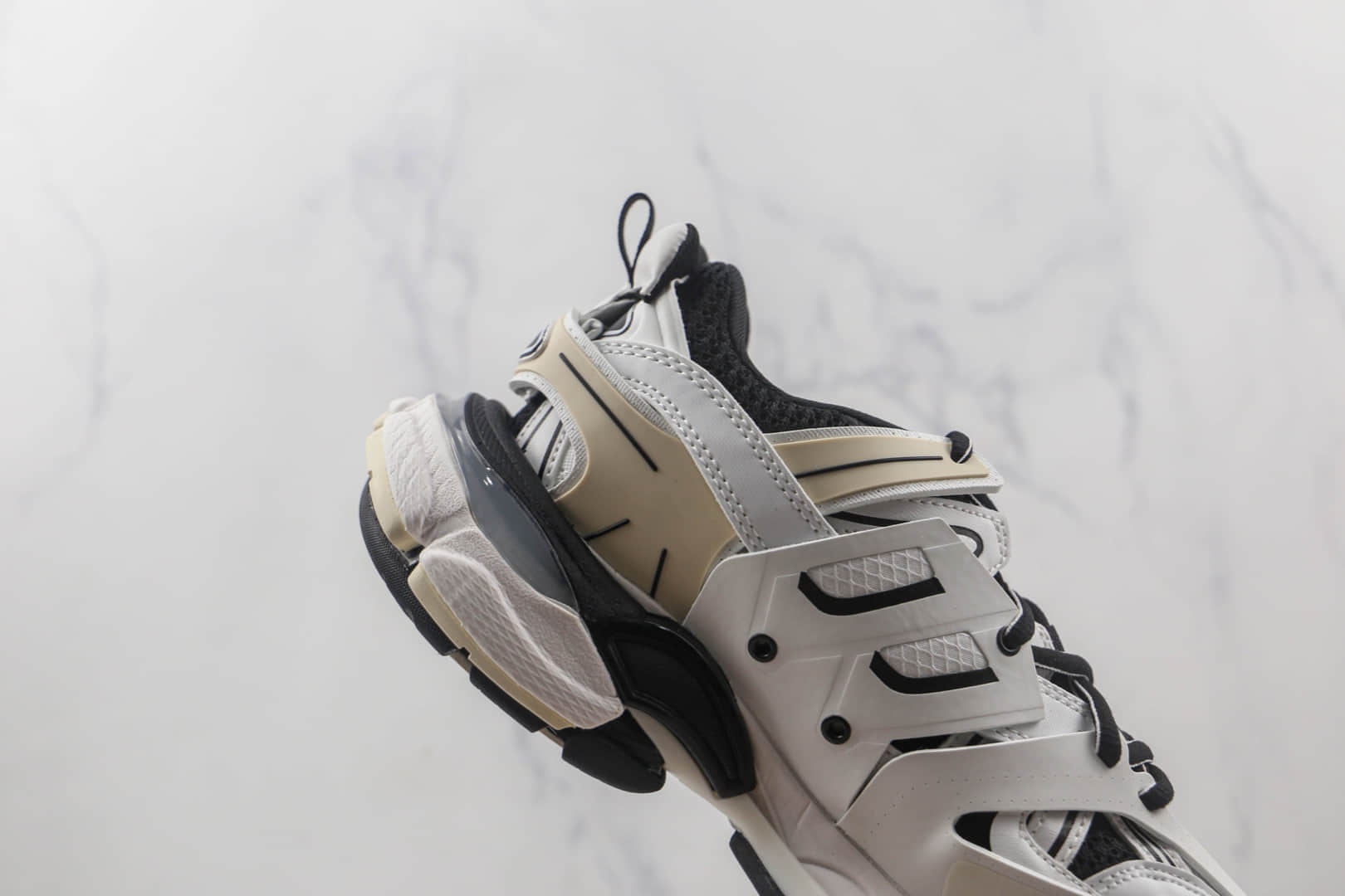 巴黎世家BALENCIAGA Track Mule Clear Sole Sneakers 3.0纯原版本三代户外复古老爹鞋原鞋开模一比一打造