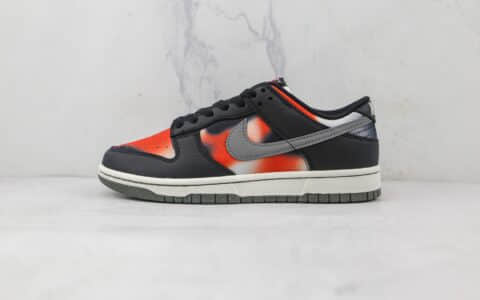 耐克Nike SB Zoom Dunk Low Graffti纯原版本低帮SB DUNK黑橙色板鞋原楦头纸板打造 货号：DM0108-001