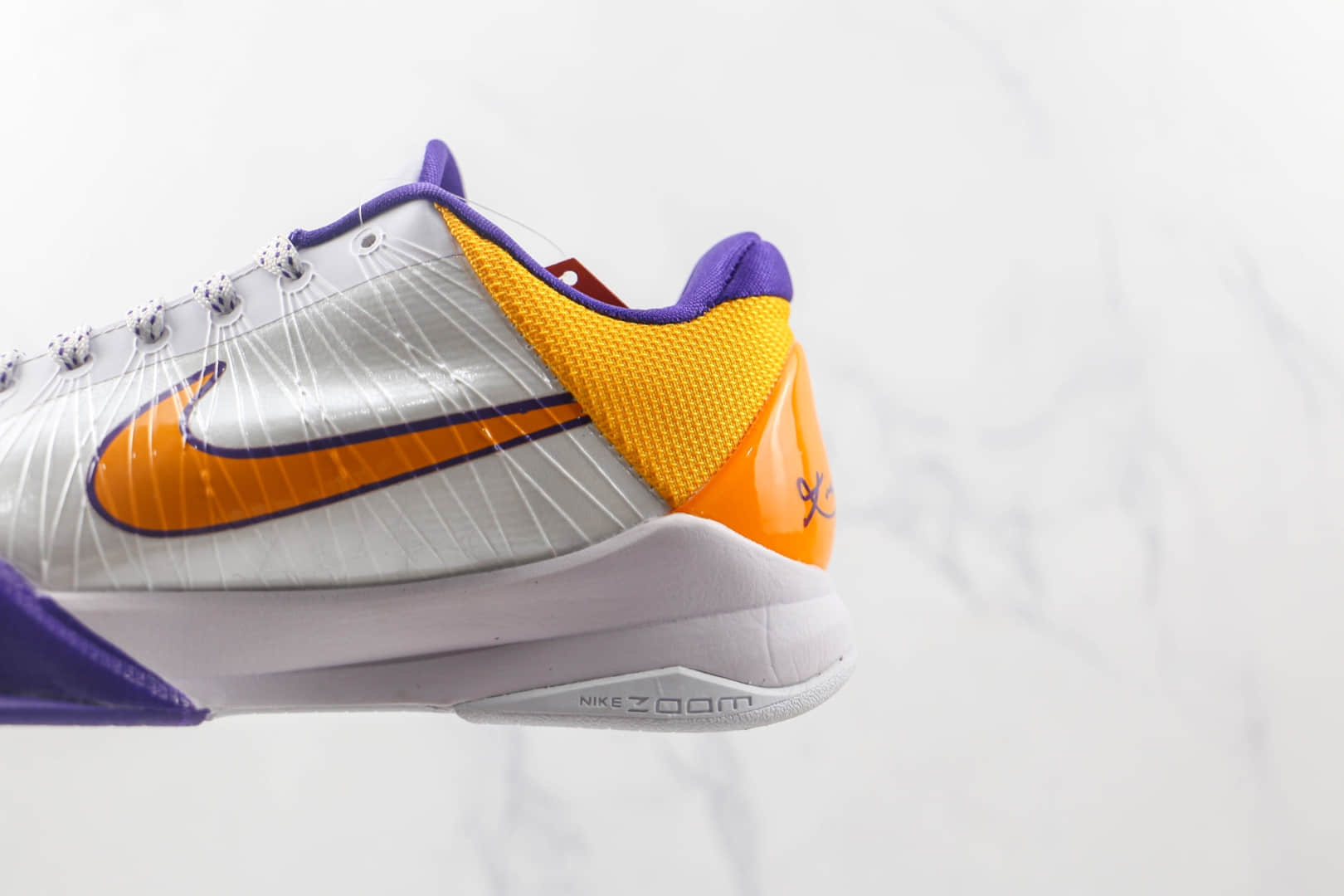 耐克Nike Kobe 5 Protro Chaos纯原版本科比5代白黄紫篮球鞋内置碳板支持实战 货号：386430-102