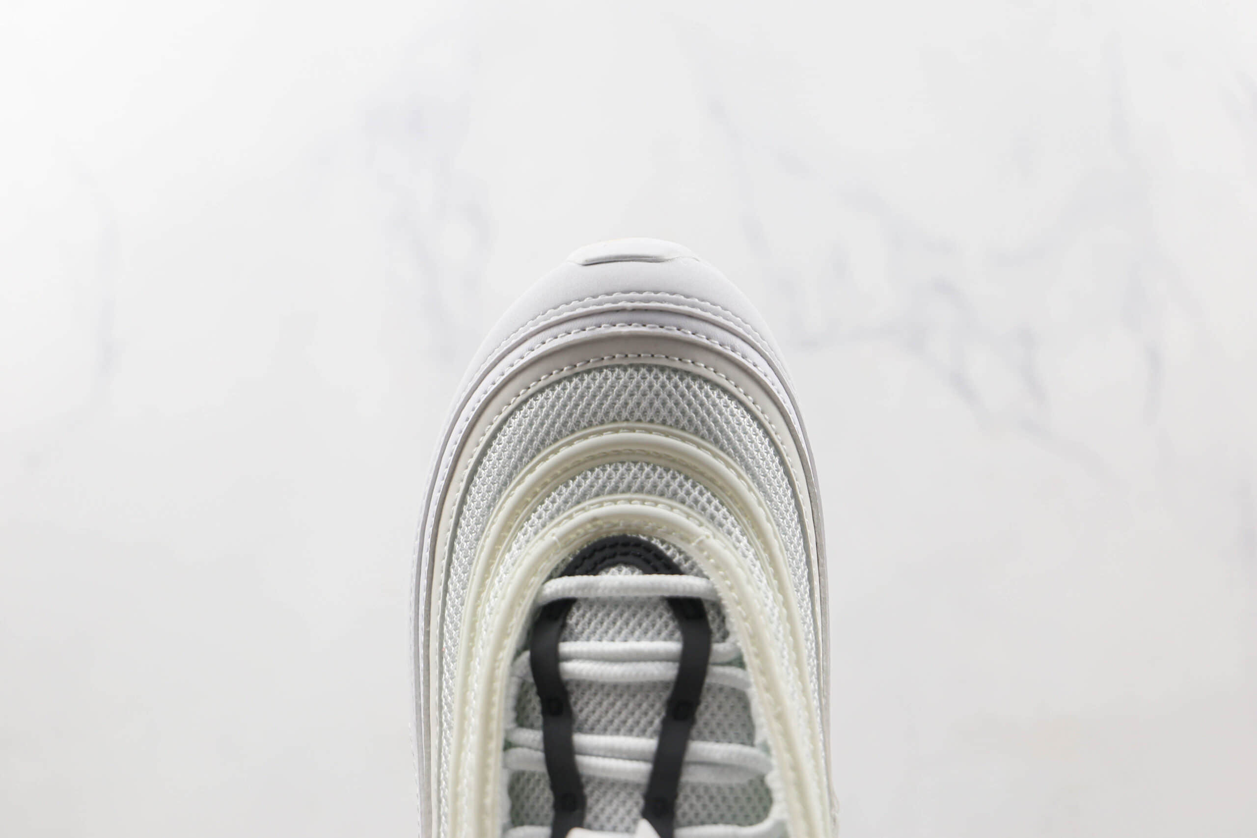 耐克NIKE Air Max 97纯原版本白熊猫配色Max97气垫鞋原档案数据开发 货号：921733-103