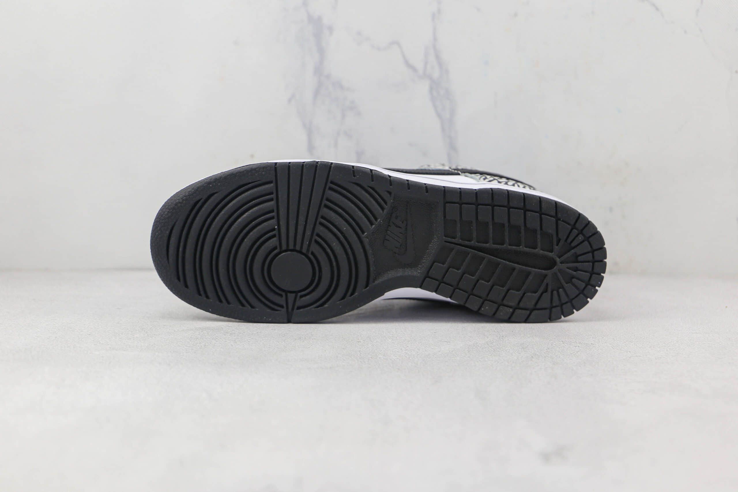 耐克Nike SB Dunk Low Warriors纯原版本低帮SB DUNK爆裂纹白蓝色板鞋内置气垫 货号：304295-001