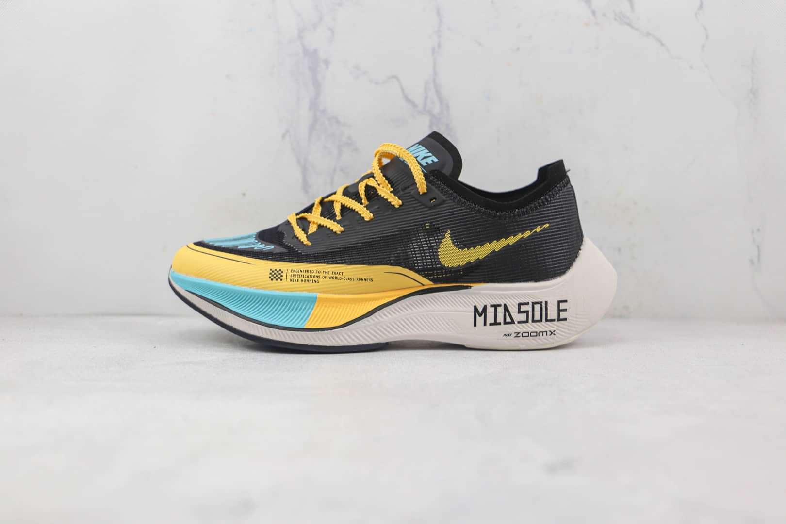 耐克Nike Zoom Vaporfly Next% 2纯原版本耐克马拉松二代碳板网面跑步鞋原鞋开模一比一打造 货号：ML555-014