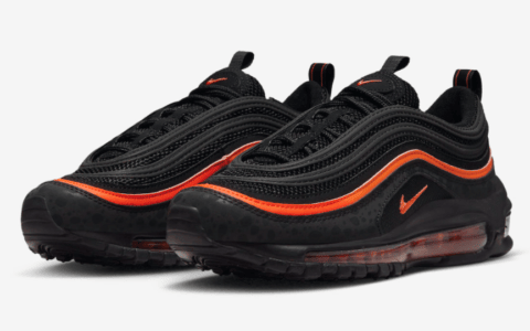 全新Nike Air Max 97“石斑纹”官图曝光！还有3M反光！ 货号：DX3088-001