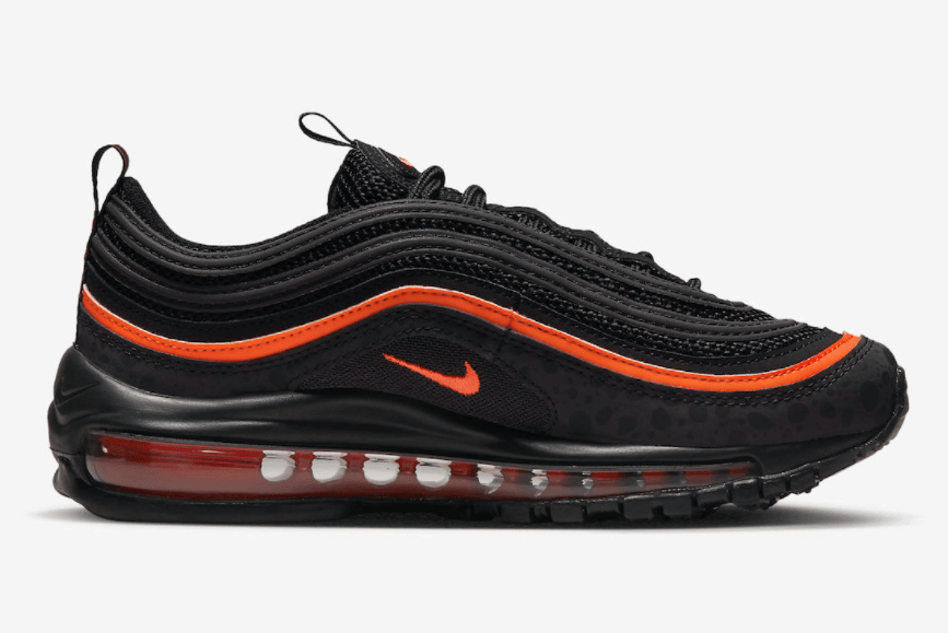 全新Nike Air Max 97“石斑纹”官图曝光！还有3M反光！ 货号：DX3088-001