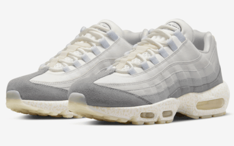 清爽灰白渐变！Nike Air Max 95新配色曝光！ 货号：DV2593-100