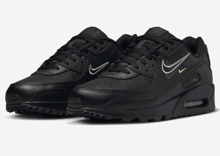 酷帅“黑武士”装扮！全新Nike Air Max 90即将登场！ 货号：DX2651-001