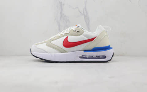 耐克Nike Air Max Dawn纯原版本黎明系列灰蓝红色气垫鞋原档案数据开发 货号：DM0013-100Z