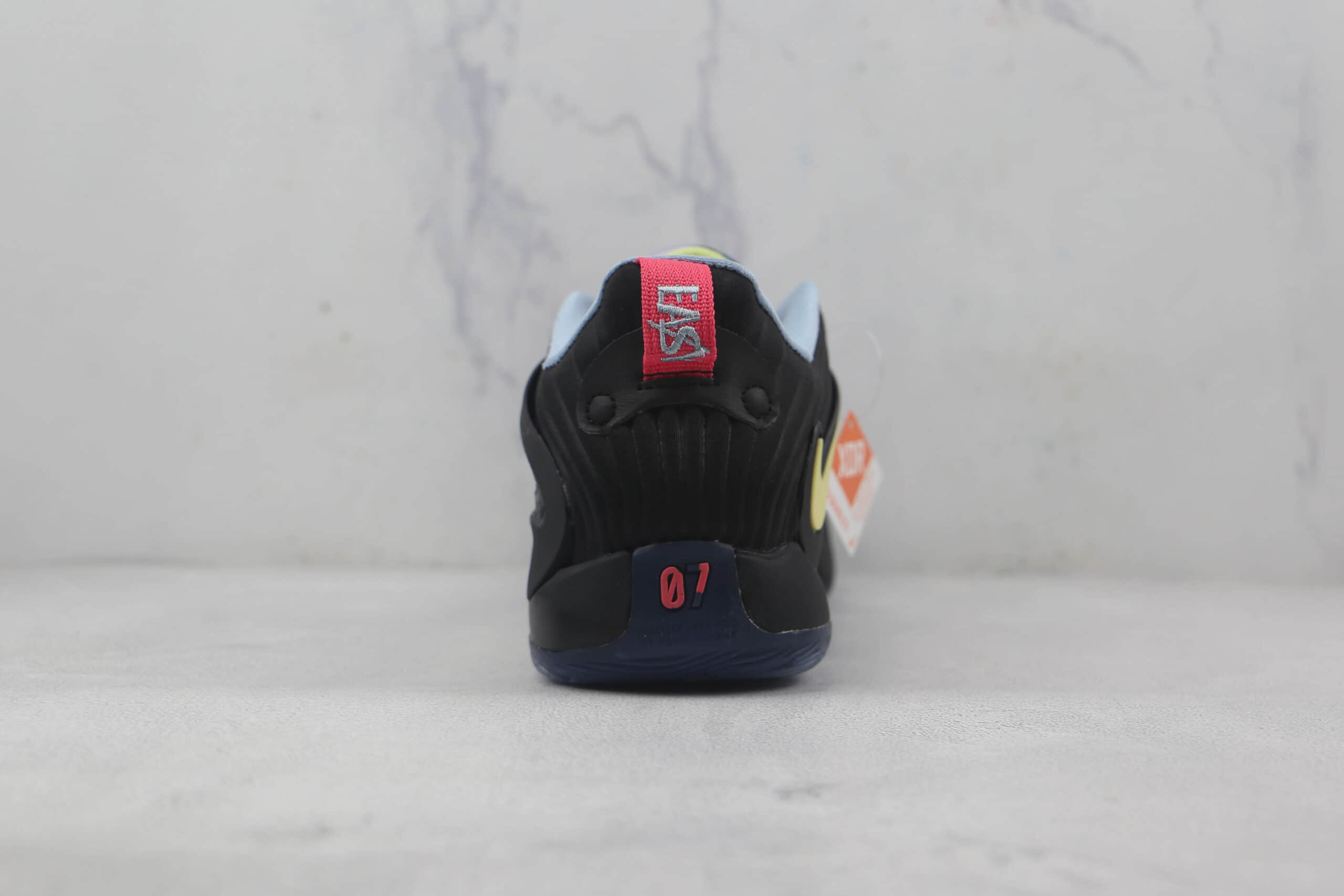 耐克Nike Zoom KD15莆田纯原复刻杜兰特15代黑黄钩实战篮球鞋内置气垫 货号：DC1975-001