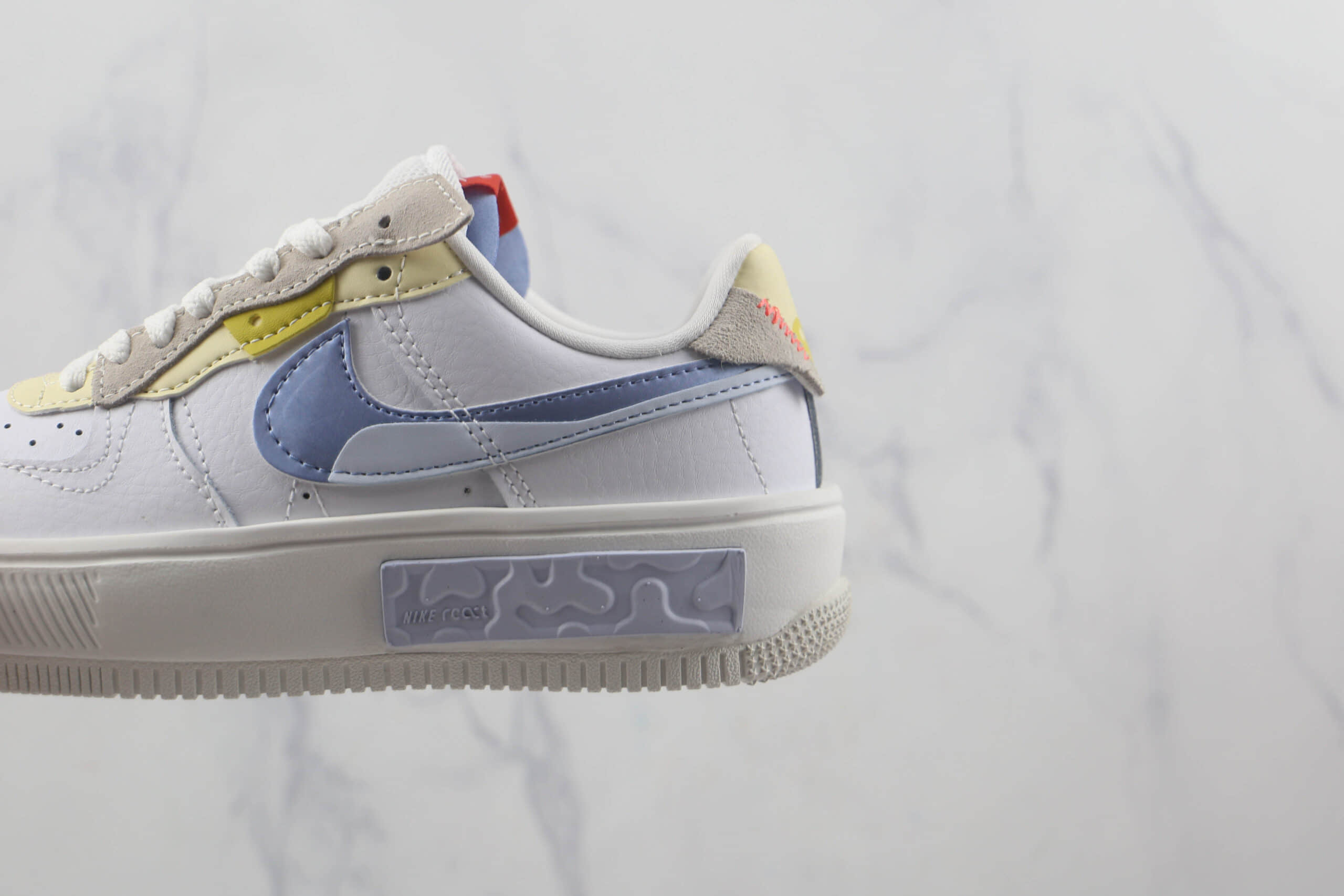 耐克Nike Air Force 1 Fontanka纯原复刻版本天花板空军一号丰塔卡系列爱琴海配色板鞋 货号：DV2175-100