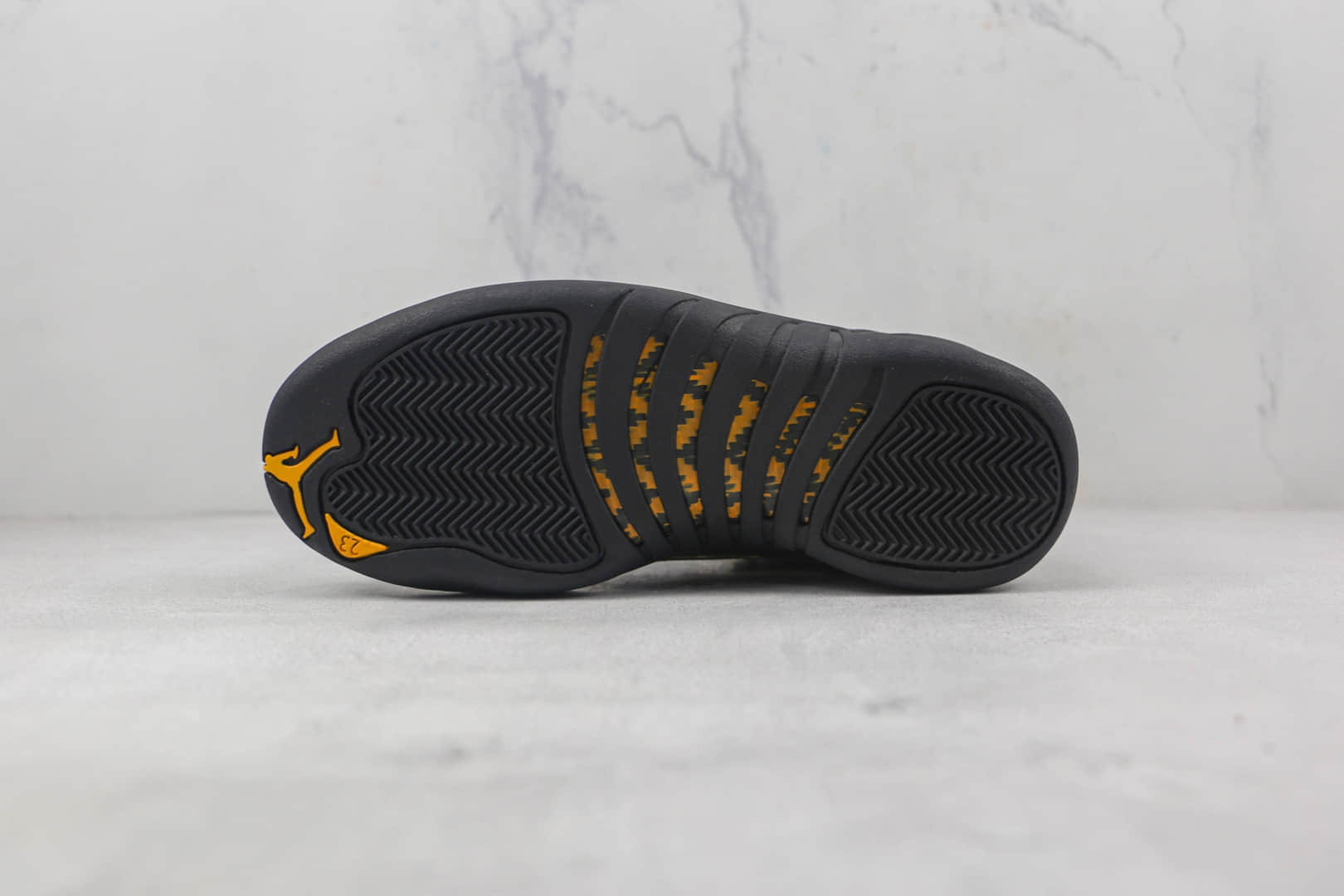 乔丹Air Jordan 12 Stealth莆田纯原复刻天花板AJ12黑金色篮球鞋原档案数据开发支持实战 货号：CT8013-071