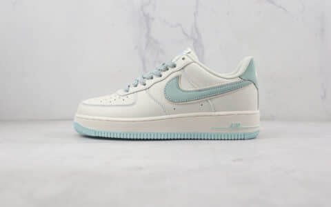 耐克Nike Air Force 1’07 Low天花板纯原版本低帮空军一号蒂芙尼蓝配色板鞋原楦头纸板打造 货号：TU6536-156