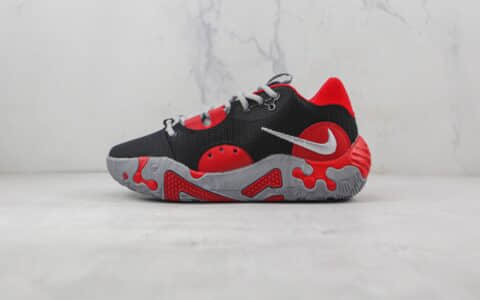 耐克Nike PG 6 EP莆田纯原复刻保罗乔治6代黑红色实战篮球鞋原鞋开模一比一打造 货号：DH8447-003