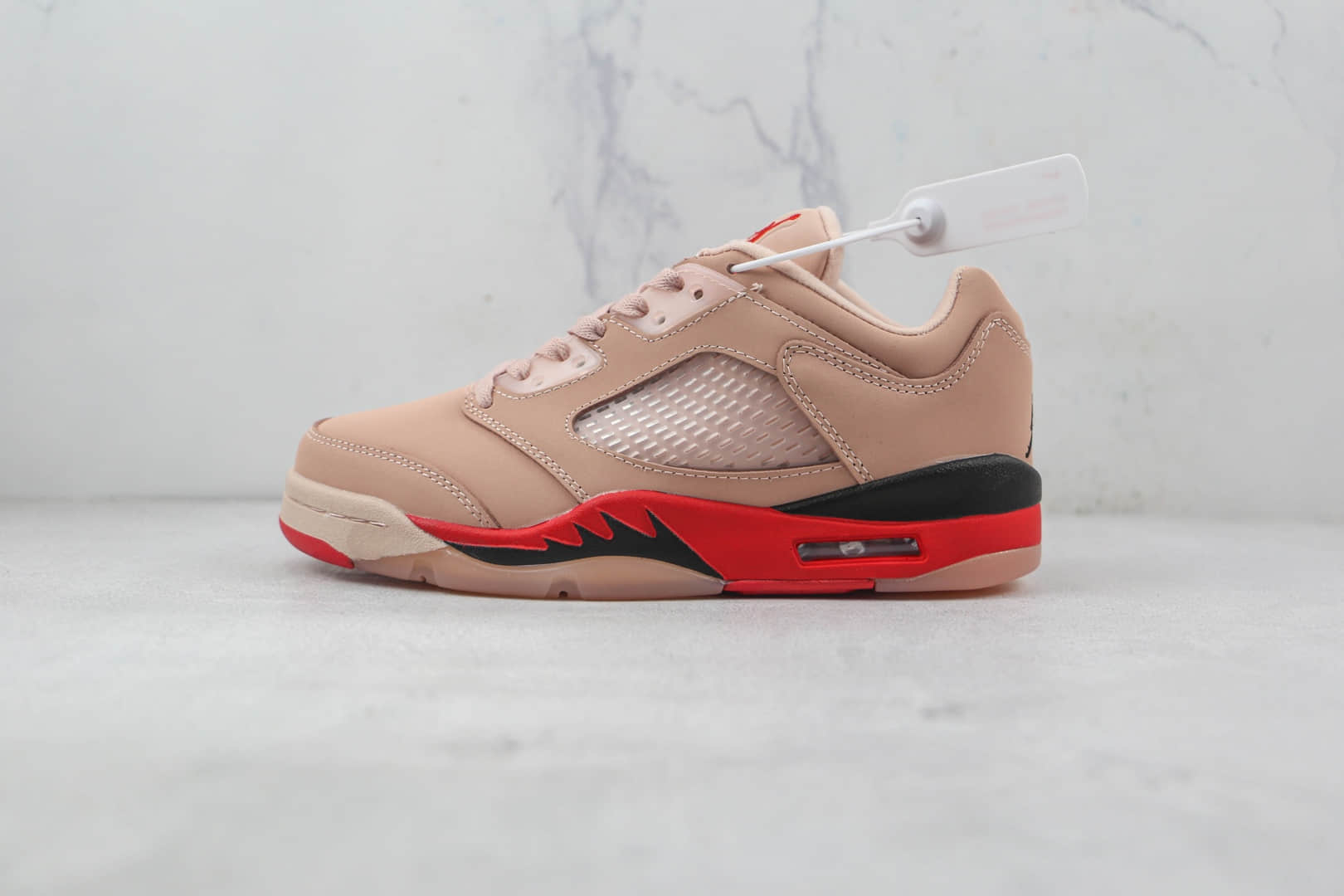 乔丹Air Jordan 5 Low Arctic Orange天花板纯原复刻AJ5情人节粉色篮球鞋原档案数据开发 货号：DA8016-806