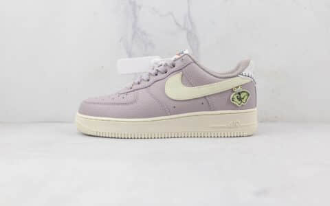 耐克Nike Air Force 1’07 Low莆田纯原复刻低帮空军一号香芋紫配色板鞋内置气垫 货号：DJ6378-500