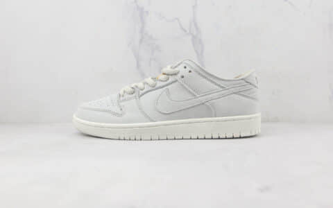 耐克Nike SB ZOOM DUNK LOW PRO莆田纯原复刻SB DUNK灰色板鞋原楦头纸板打造 货号：AA4275-001