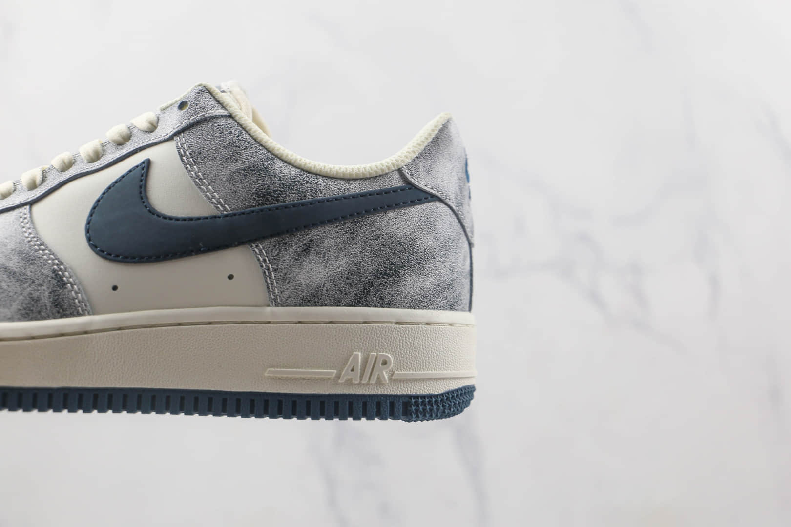 耐克Nike Air Force 1’07 Low莆田纯原复刻低帮空军一号迷雾配色板鞋内置气垫 货号：BX5815-535