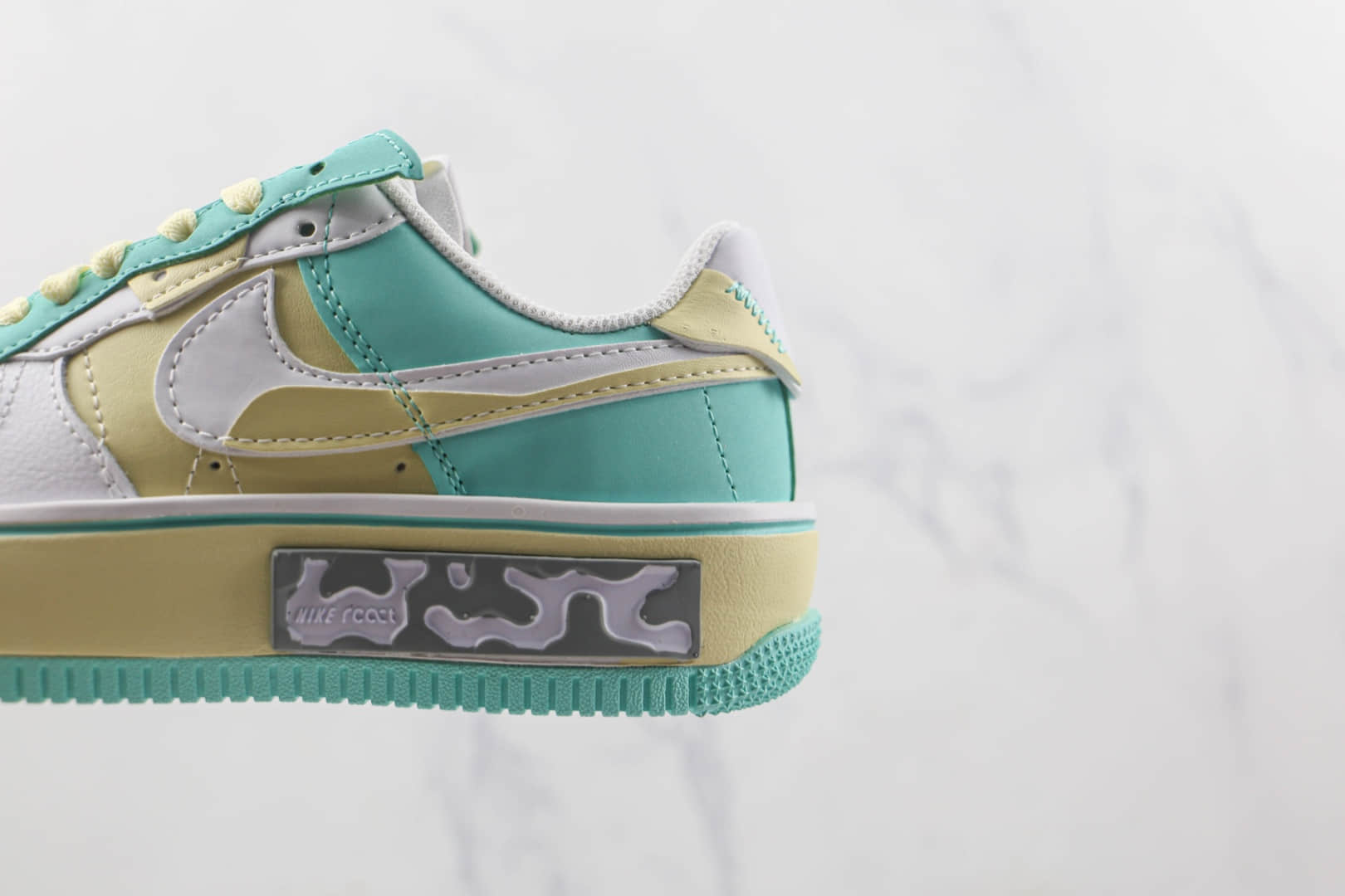 耐克Nike Air Force 1 Fontanka莆田纯原复刻低帮空军一号爱琴海配色丰塔卡系列板鞋原楦头纸板打造 货号：CW6688-610