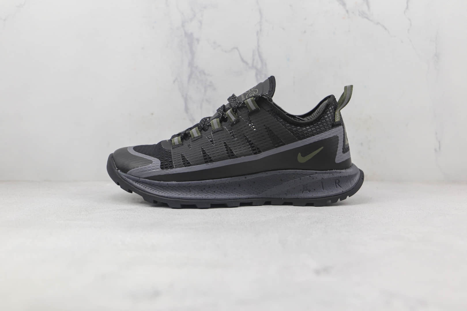 耐克Nike ACG Mountain Fly Low GTX SE莆田纯原复刻ACG黑色户外登山鞋原档案数据开发 货号：CW6020-300