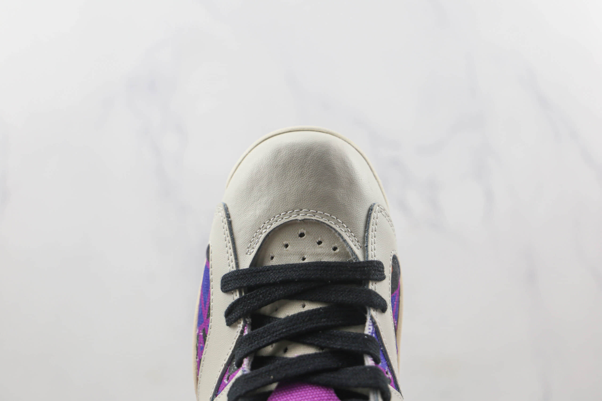乔丹Air Jordan 6 Quai 54莆田天花板纯原版本AJ6卡其紫篮球鞋原档案数据开发 货号：CZ4152-101