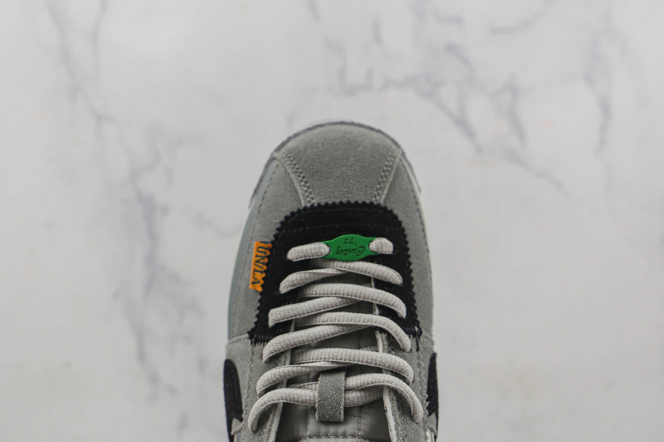 耐克Nike Cortez x Union联名款莆田纯原复刻版本灰麂皮配色阿甘慢跑鞋原档案数据开发 货号：DR1413-007
