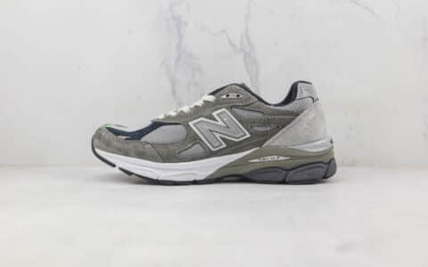 新百伦New Balance 990V3莆田纯原复刻NB990系列慢跑鞋原档案数据开发 货号：M990MC3