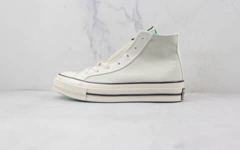 匡威Converse Chuck 70s蓝底双围条公司级版本拼接撞色硫化帆布鞋原鞋开模一比一打造 货号：A00742C